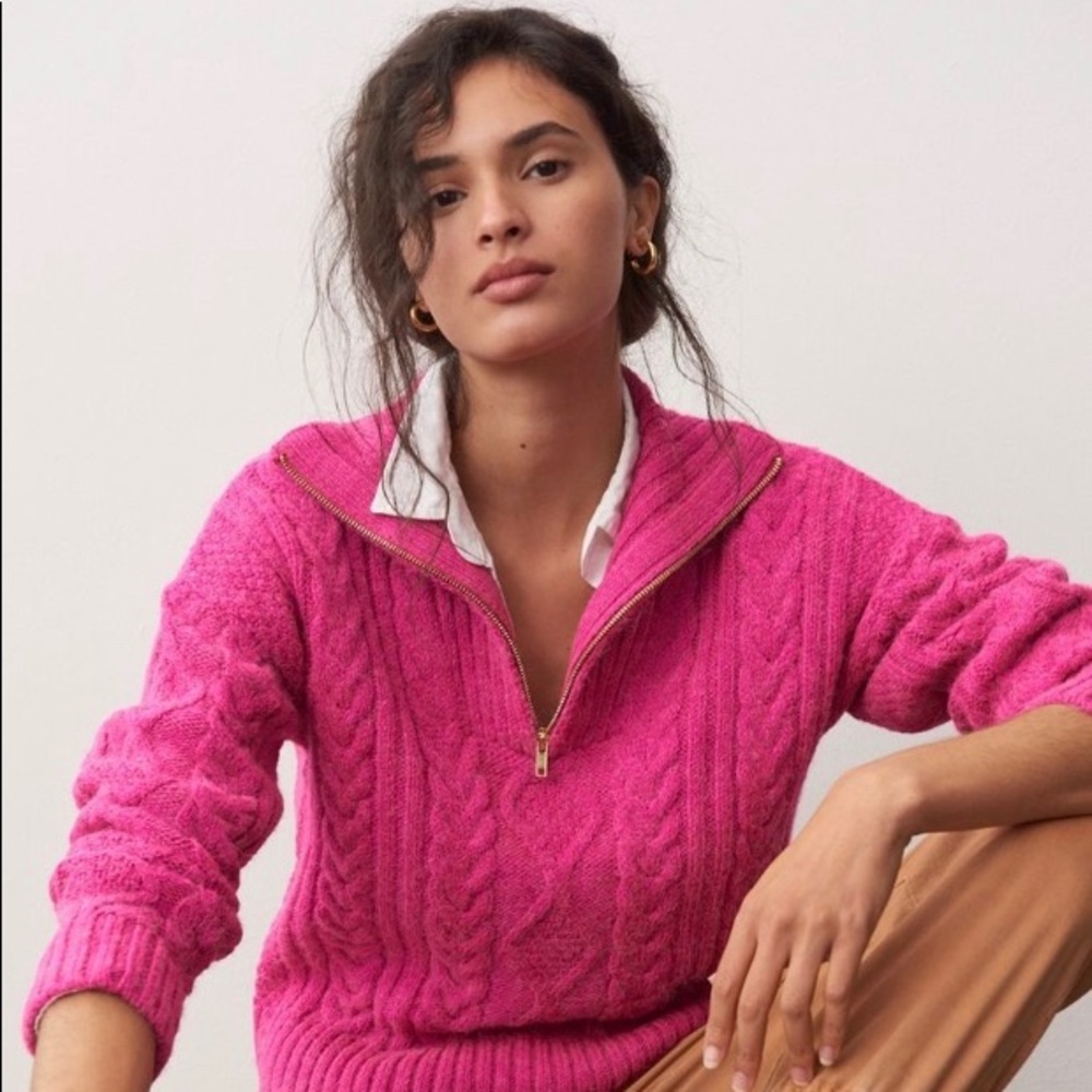 Anthropologie Payton Cable-Knot Pullover